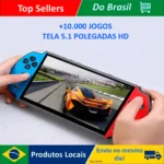 PSP HD 5.1 polegadas mais de 10.000 jogos Retro Portatil ENVIO NO MESMO DIA