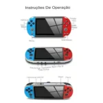 PSP HD 5.1 polegadas mais de 10.000 jogos Retro Portatil ENVIO NO MESMO DIA