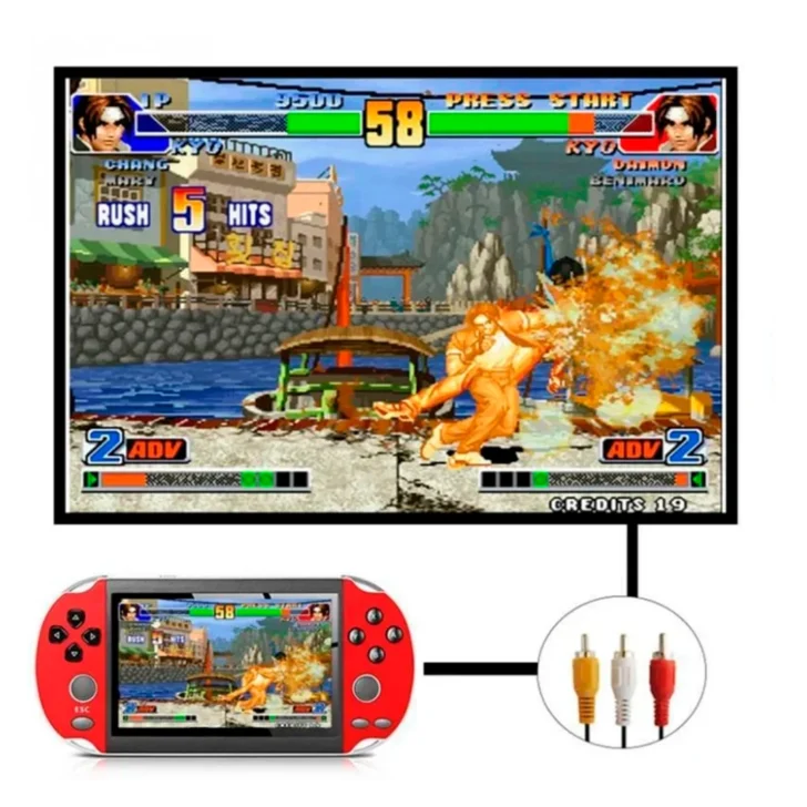 PSP HD 5.1 polegadas mais de 10.000 jogos Retro Portatil ENVIO NO MESMO DIA