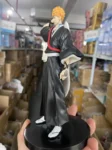 Anime Action Figure Brinquedos Modelo Colecionáveis, BLEACH, Hitsugaya, Toushirou, Mini Boneca, Brinquedos, Bonecas Japonesas, Kenpachi, Kurosaki Ichigo, 18,5 cm