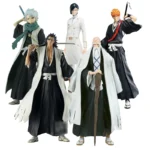 Anime Action Figure Brinquedos Modelo Colecionáveis, BLEACH, Hitsugaya, Toushirou, Mini Boneca, Brinquedos, Bonecas Japonesas, Kenpachi, Kurosaki Ichigo, 18,5 cm