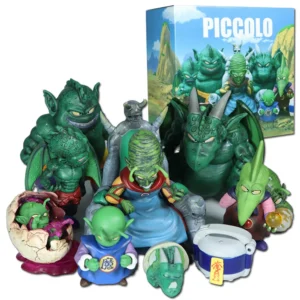Dragon Ball Z Piccolo Família Daimao Figuras de Piano, Estátua Anime, Modelo Estatueta, Presentes Toy Collectible, Cymbal Drum, Wcf