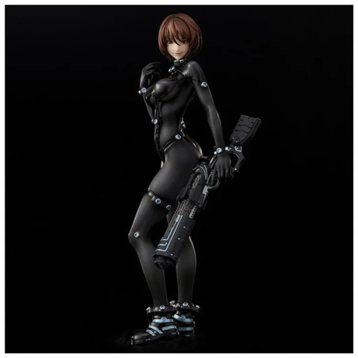 Gantz reika e yamazaki um vestido de batalha anime menina figura modelo estátua meninos coleção decoração desktop ornamento brinquedos presentes