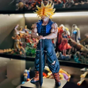 25cm/9.84in anime dragon ball z troncos figura futuro troncos figuras de ação mpvc estátua coleção modelo brinquedos para crianças presentes