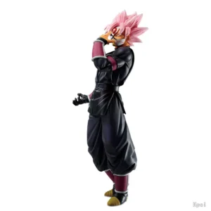 Figura de Ação PVC Anime Dragon Ball, Uniforme de Artes Marciais, Modelo Permanente, Presente Toy, Figura Zamasu, Máscara Rosa, Cinza, Vestir-se, 26cm