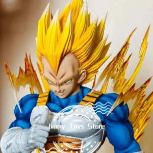 Figura de ação dragon ball 32cm super vegeta anime gk figura stands super saiyan coleção estatueta modelo brinquedo para crianças presentes
