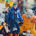 One Piece Anime PVC Action Figures, Egghead Zoro Figure, Modelo de Coleção, Brinquedos Presentes, 9.44in, 24cm